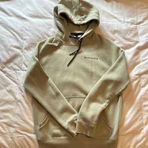 Alphalete matcha green hoodie size medium